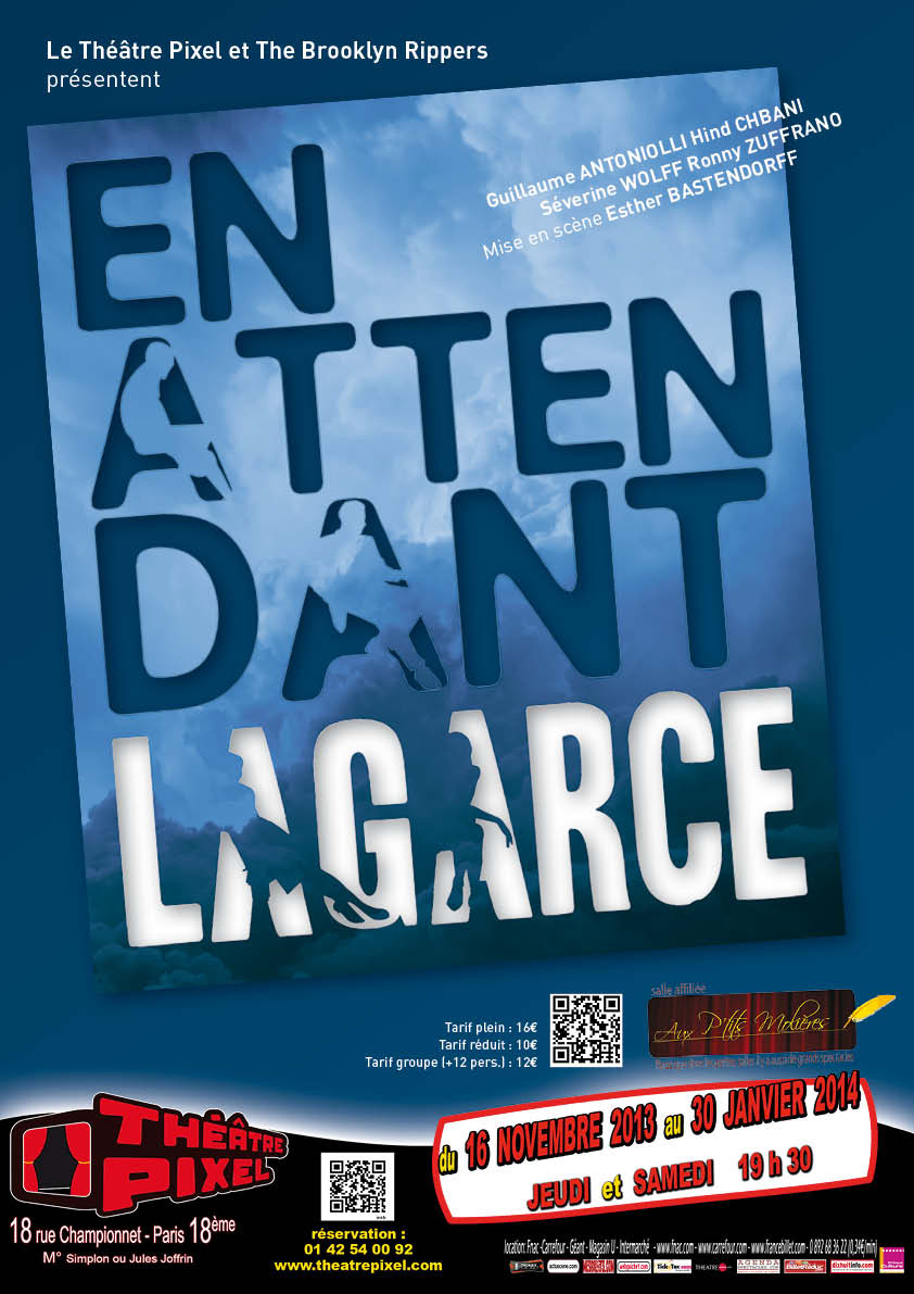 Affiche en attendant Lagarce