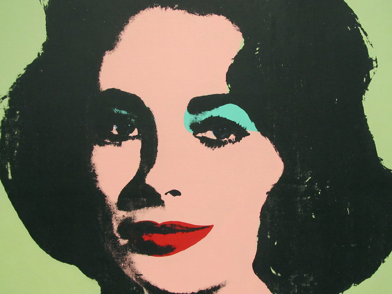 Liz Taylor pop art